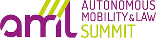 AUTONOMOUS MOBILITY & LAW SUMMIT Logo
