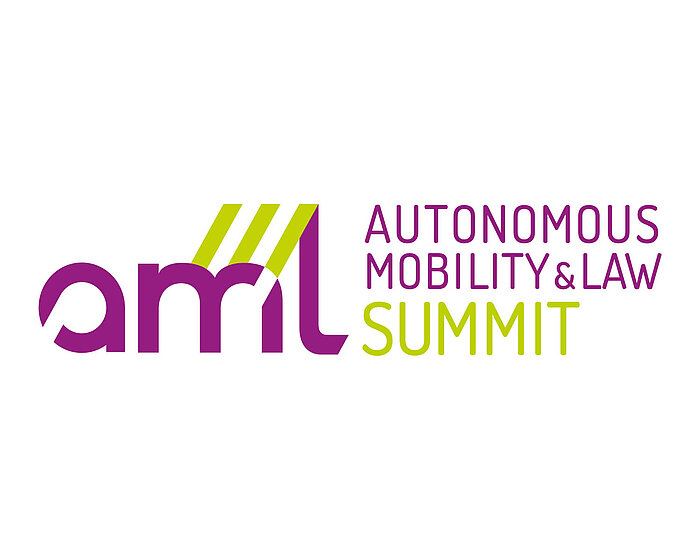 AUTONOMOUS MOBILITY & LAW SUMMIT Logo